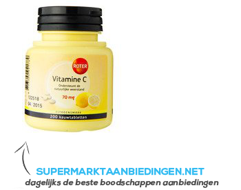 Roter Vitamine C 70 mg aanbieding