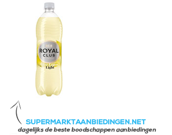 Royal Club Bitter lemon light aanbieding