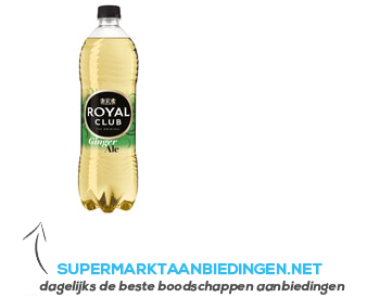 Royal Club Ginger ale aanbieding