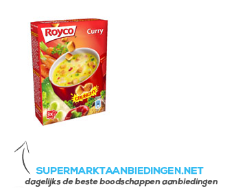 Royco Minute Soup curry aanbieding