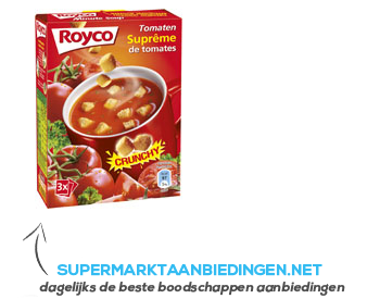 Royco Minute Soup tomaten-supreme aanbieding