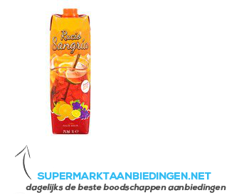 Rucio Sangria pak aanbieding