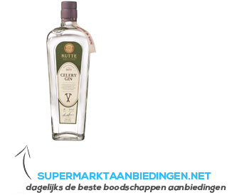 Rutte Celery gin aanbieding