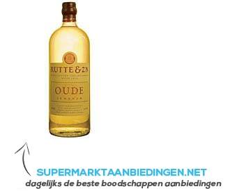 Rutte Oude jenever aanbieding