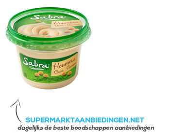 Sabra Houmous classic aanbieding