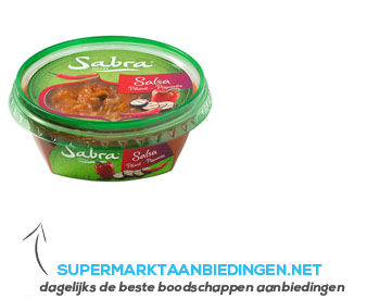 Sabra Mezze salsa pikant aanbieding