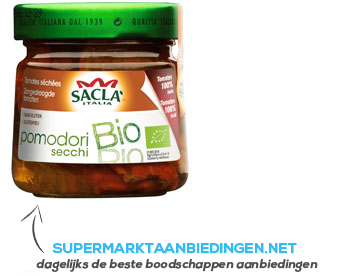 Sacla Pomodori secchi bio aanbieding