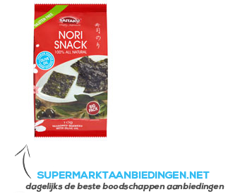 Saitaku Nori snack aanbieding