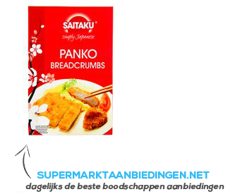 Saitaku Panko breadcrumbs aanbieding