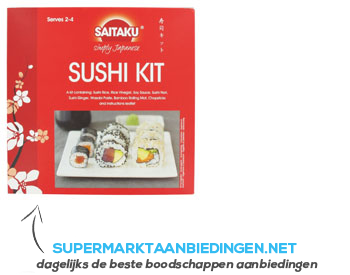 Saitaku Sushi kit aanbieding