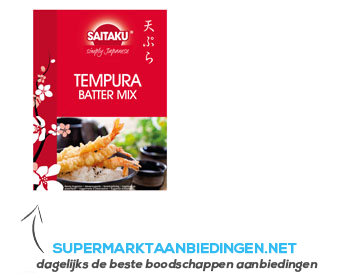 Saitaku Tempura batter mix aanbieding