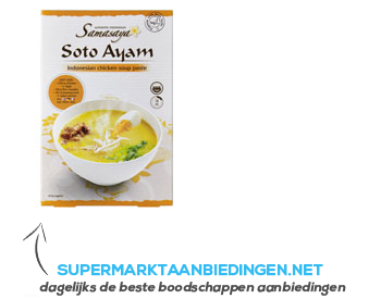 Samasaya Soto ayam aanbieding