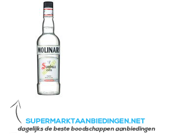 Sambuca Molinari aanbieding