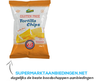 SamMills Tortilla chips nacho cheese glutenvrij aanbieding