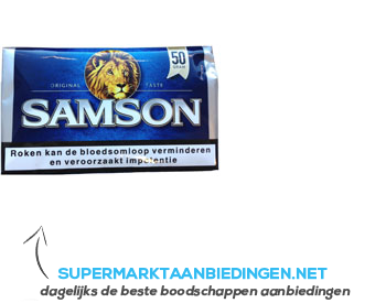 Samson Original taste aanbieding