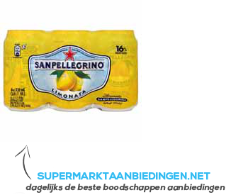 San Pellegrino Limonata aanbieding