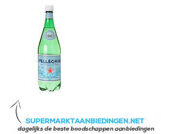 San Pellegrino Mineraalwater koolzuurhoudend aanbieding