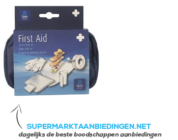 Sanaplast Verbandtas first aid aanbieding