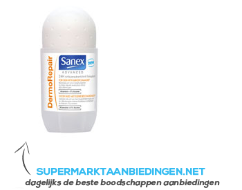 Sanex Advanced dermo repair deoroller aanbieding