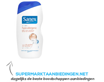 Sanex Dermo douchegel hypo-allergeen aanbieding