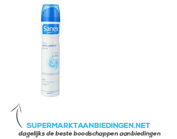 Sanex Dermo extra control deodorant spray aanbieding