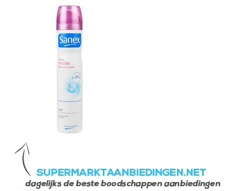 Sanex Dermo invisible deodorant spray aanbieding