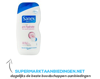 Sanex Dermo pro hydrate zeer droge huid aanbieding