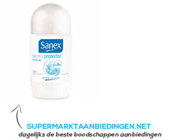Sanex Dermo protector deodorant roller aanbieding