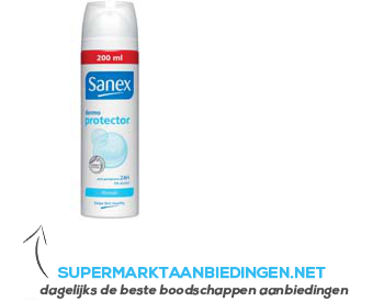 Sanex Dermo protector deodorant spray aanbieding