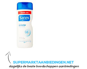 Sanex Dermo protector douche- en badgel aanbieding