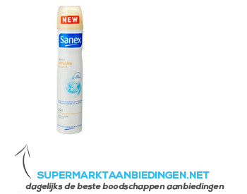 Sanex Dermo sensitive deodorant spray aanbieding