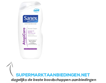 Sanex Douche advanced atopider aanbieding