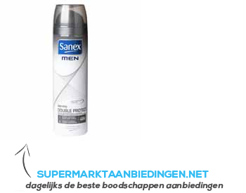 Sanex Men dermo double protect deodorant spray aanbieding