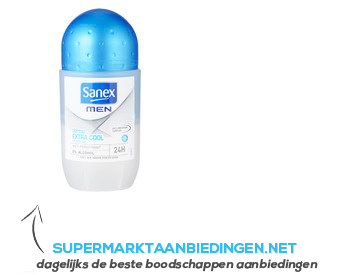 Sanex Men dermo extra cool anti-transpirant aanbieding