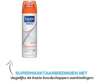 Sanex Men dermo invisible deodorant spray aanbieding