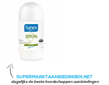 Sanex Zero% roller voor een normale huid aanbieding