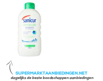 Sanicur Douche dermo oil aanbieding