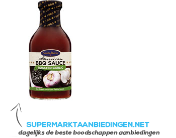 Santa Maria Grill & bbq saus roasted garlic aanbieding