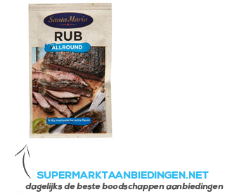 Santa Maria Rub allround aanbieding