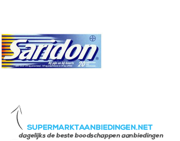 Saridon Tabletten aanbieding