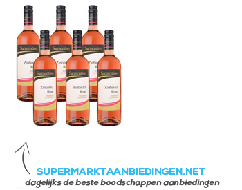 Sarmentino Zinfandel rosé aanbieding