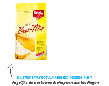 Schär Brood mix aanbieding