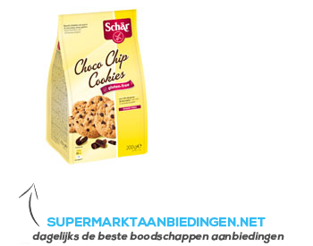 Schär Chocolat chip cookies glutenvrij aanbieding