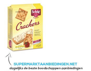 Schär Crackers glutenvrij aanbieding