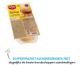 Schär Hamburger broodje glutenvrij aanbieding