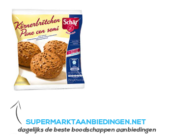 Schär Meergranenbroodjes aanbieding