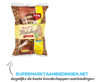 Schär Meesterbakker mehrkorn glutenvrij aanbieding