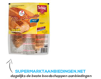 Schär Mini baguette glutenvrij aanbieding