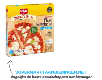 Schär Pizza Margherita lactosevrij aanbieding