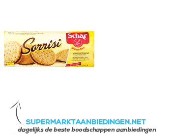 Schär Sorrisi koekjes aanbieding